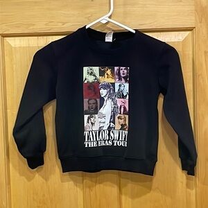 Taylor Swift Black Kids Sweatshirt